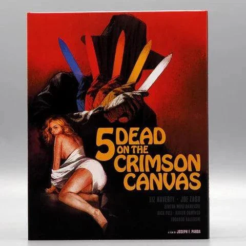 Degausser Video - 5 Dead on the Crimson Canvas Blu-Ray w/ Slipcover