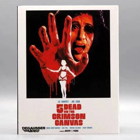 Degausser Video - 5 Dead on the Crimson Canvas Blu-Ray w/ Slipcover - Image 2