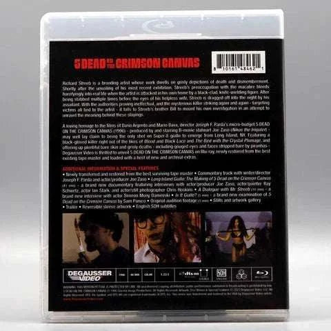 Degausser Video - 5 Dead on the Crimson Canvas Blu-Ray w/ Slipcover - Image 5
