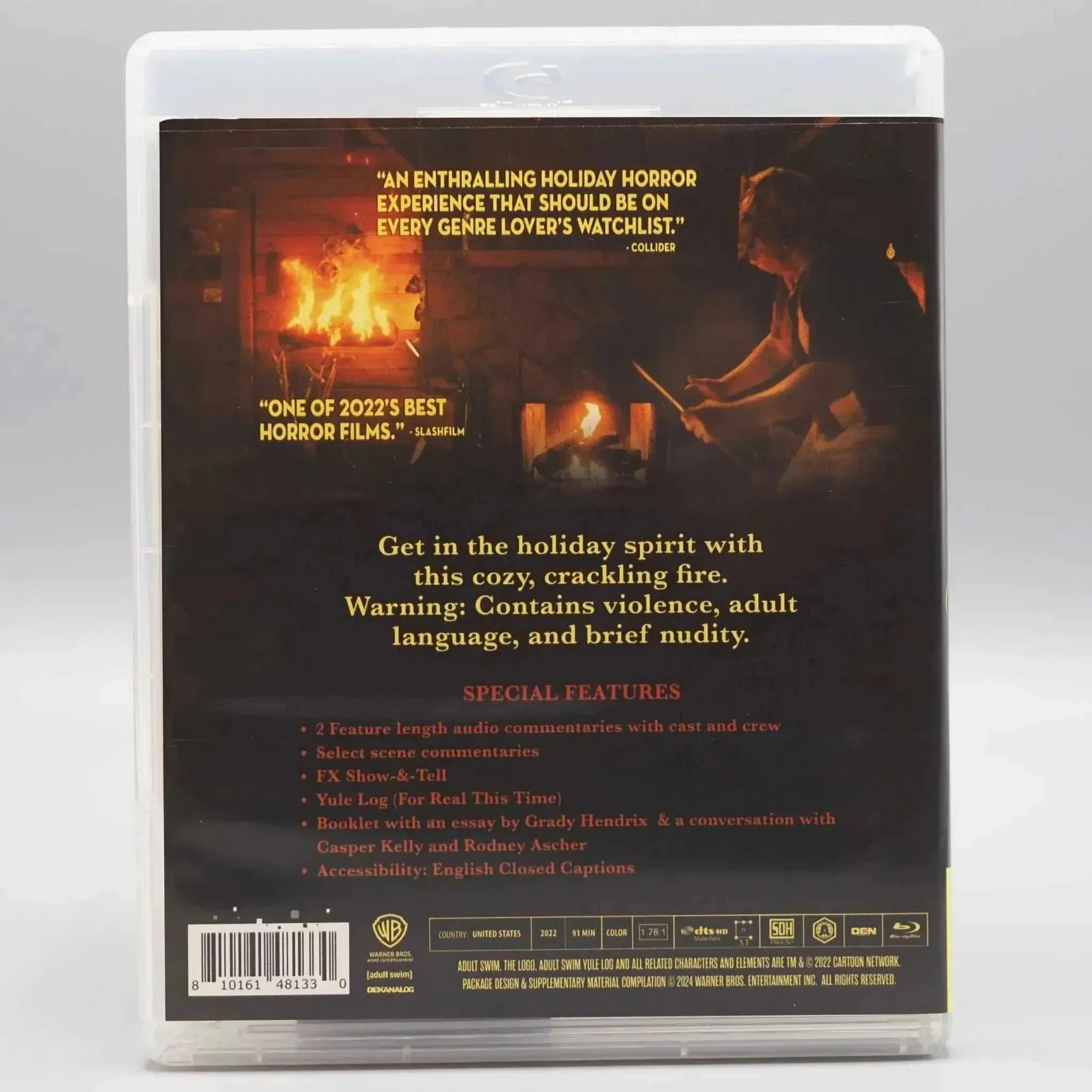 Dekanalog: Adult Swim Yule Log Blu-Ray w/ Lenticular Slipcover - Image 4