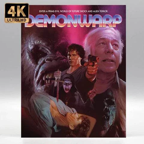 Demonwarp 4K UHD + Blu-Ray w/ Limited Edition Slipcover (Vinegar Syndrome)