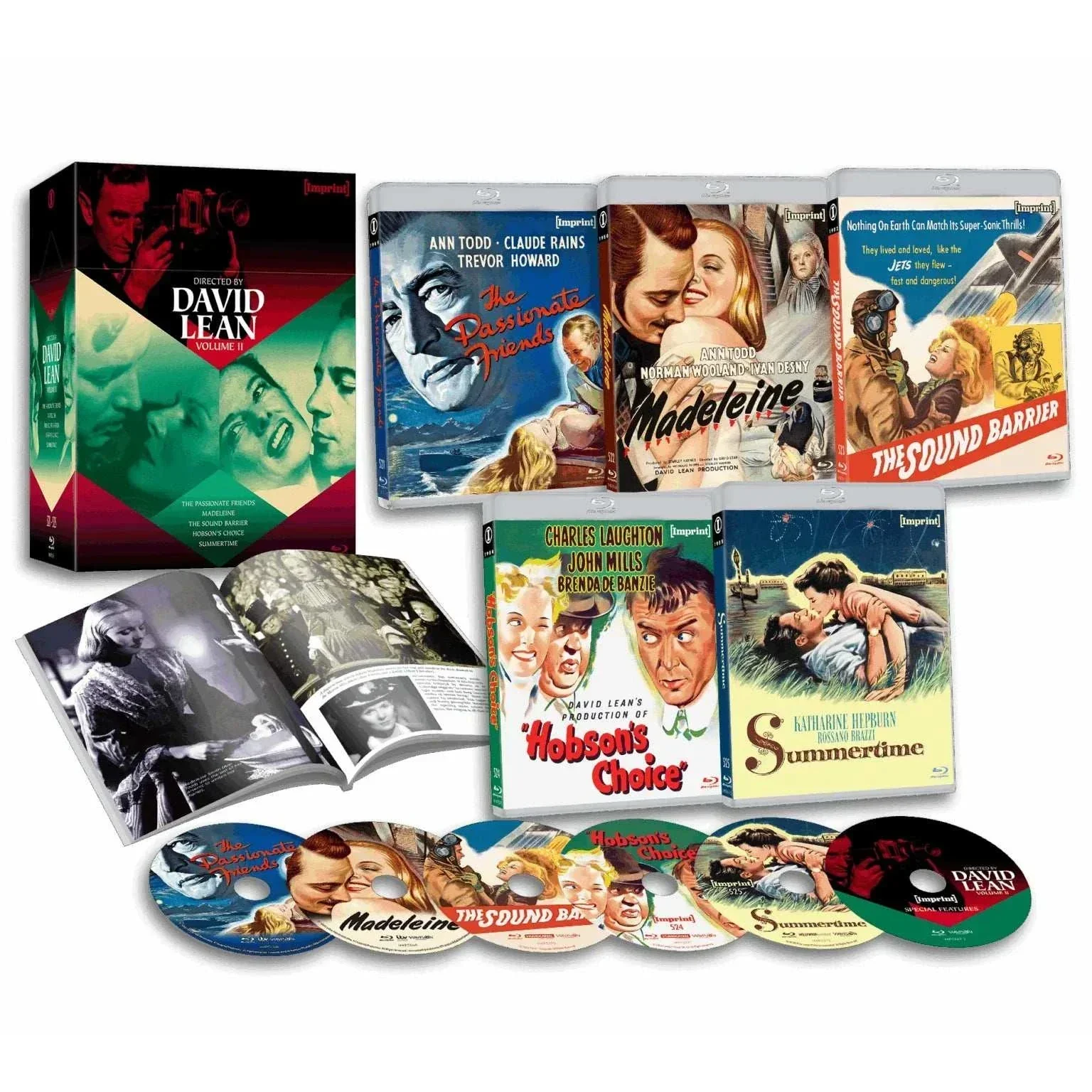 Directed By… David Lean – Volume Two (1949 – 1955) Blu-Ray Limited Edition Hardbox (Imprint Films) [REGION FREE]