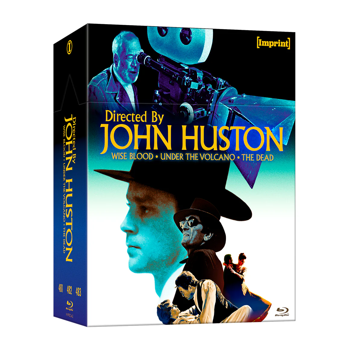 Directed By… John Huston (1979 – 1987) Blu-Ray Limited Edition 3-Disc Hardbox (Imprint Films) [REGION FREE] - Image 2