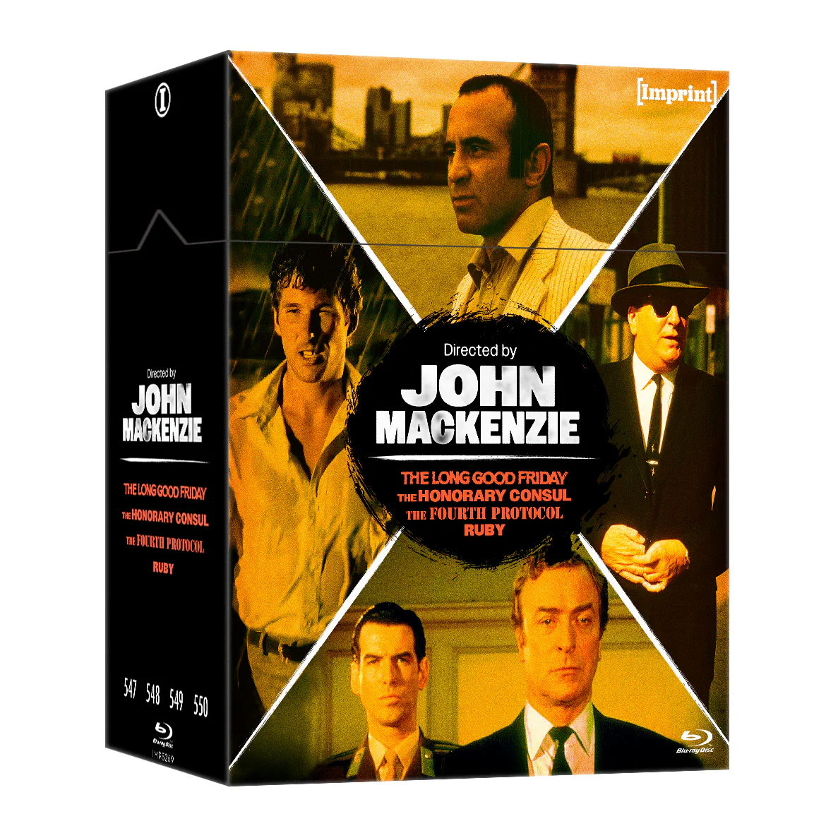 Directed By… John Mackenzie (1980 – 1992) Limited Edition 4-Disc Blu-Ray Hardbox (Imprint Films) [REGION FREE] - Image 2