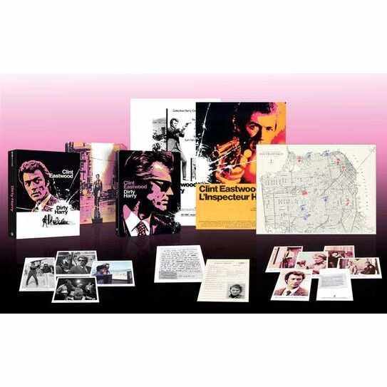 Dirty Harry Limited Collectors Edition (UK) 4K Ultra HD + Blu-Ray (REGION FREE) w/ Rigid Slipcase + Extras