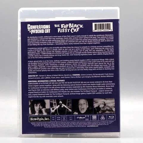 DISTRIBPIX - Confessions of a Psycho Cat + The Fat Black Pussycat w/ Slipcase + Booklet - Image 6