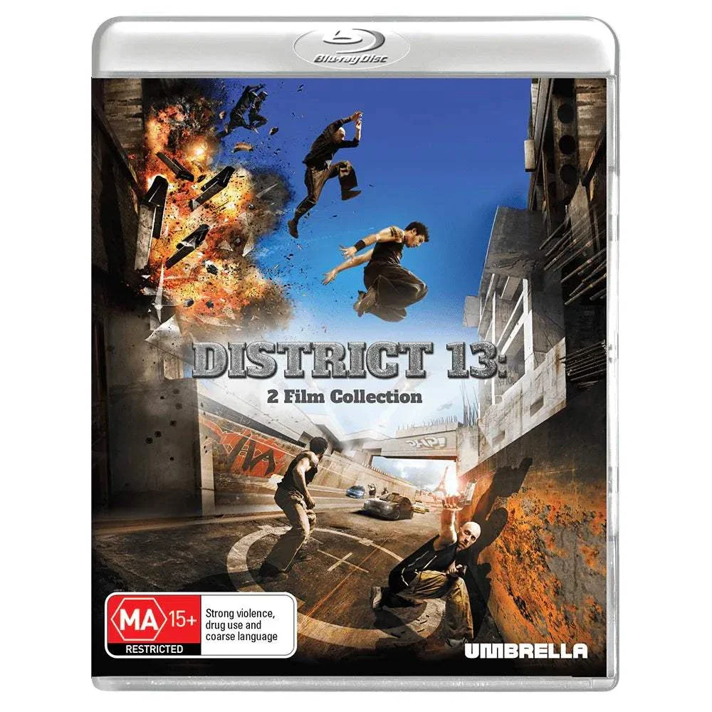 District 13: 2 Film Collection (2004, 2009) Blu-Ray w/ Limited Edition Slipcover (Umbrella Entertainment) [REGION FREE] - Image 4