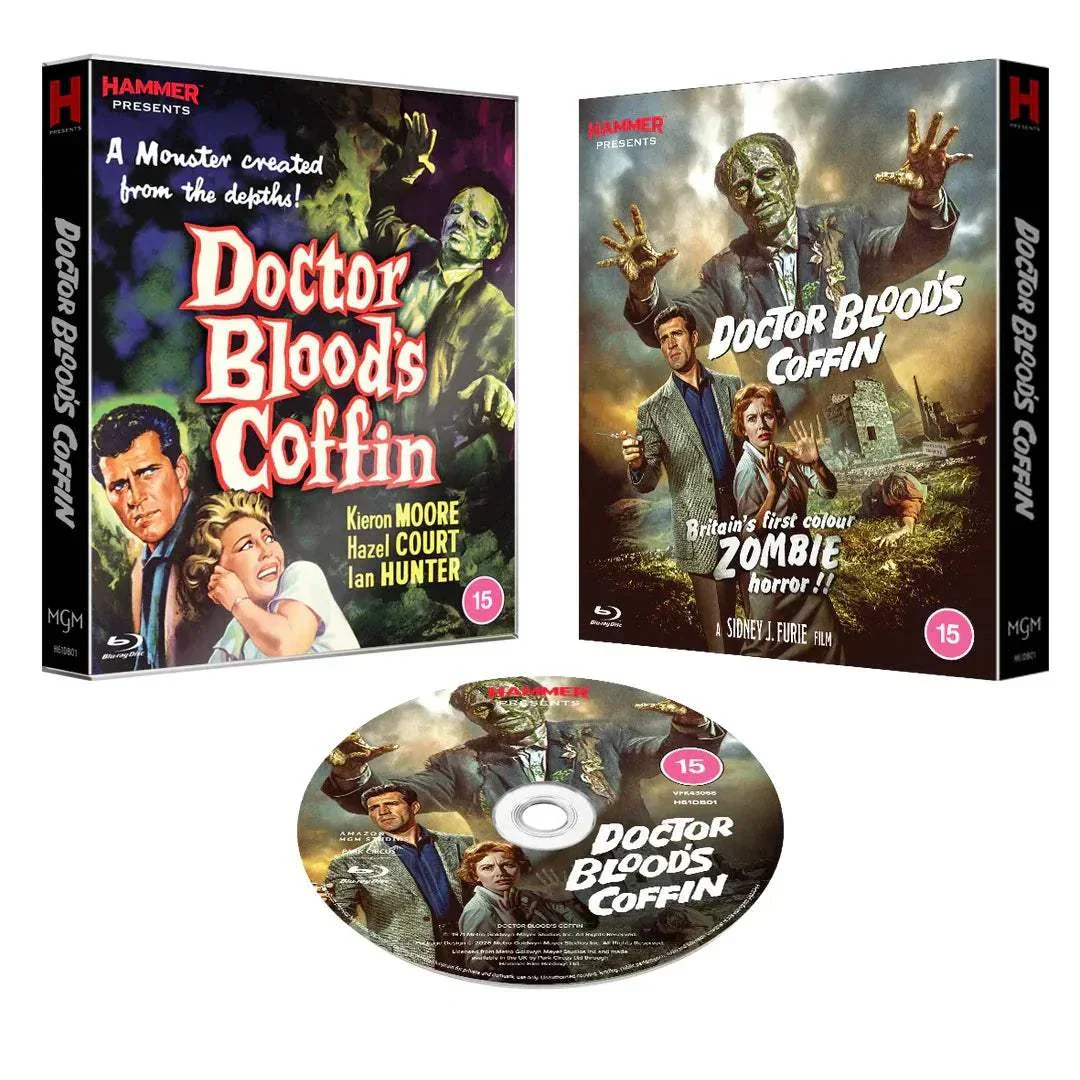 Doctor Bloods Coffin Blu-Ray Limited Collector's Edition Blu-Ray w/ Slipcover (Hammer Presents) [REGION B]