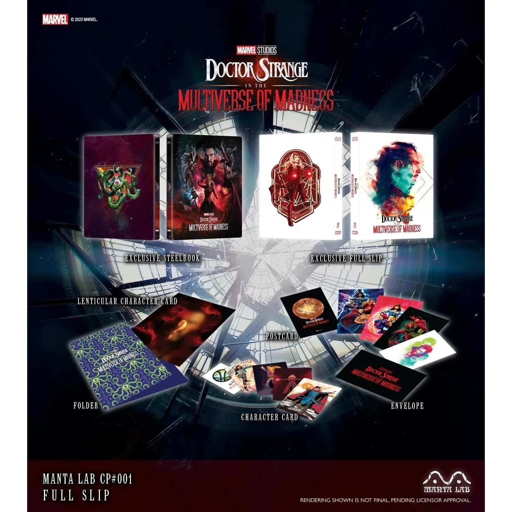 Doctor Strange in the Multiverse of Madess (DISCLESS) Steelbook - Full Slip (MCP #001) - Image 2