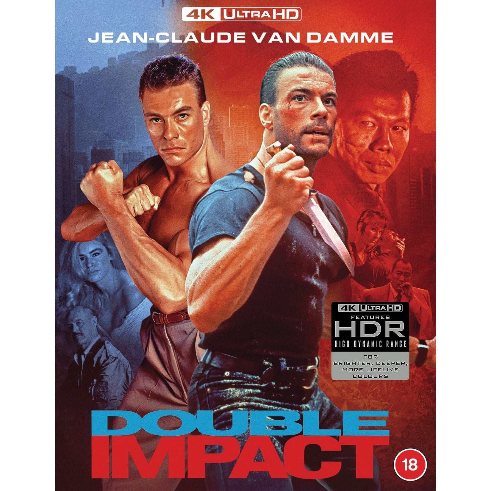 Double Impact 4K Ultra HD + Blu-Ray w/ Rigid Slipcase + Booklet (88 Films UK) [REGION FREE/REGION B] - Image 4