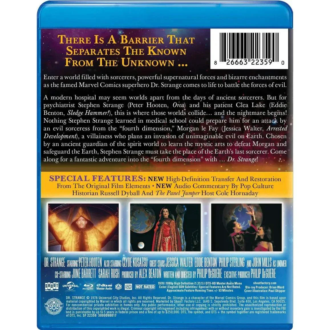 Dr. Strange (1978) Blu-Ray (Shout! Factory) - Image 2