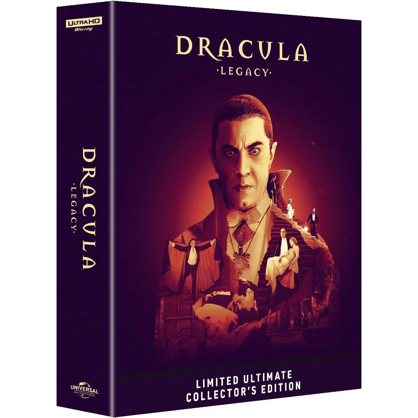 Dracula Limited Ultimate Collectors Edition 4K UHD + Blu-Ray w/ Rigid Slipcase + Extras (Universal UK) [REGION FREE] - Image 2