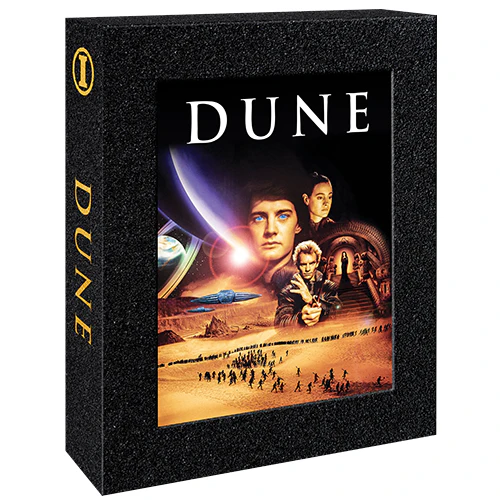 Dune (1984) - Limited Edition Sandbox - 4K UHD + 3-Disc Blu-Ray (Imprint Films) [REGION FREE]