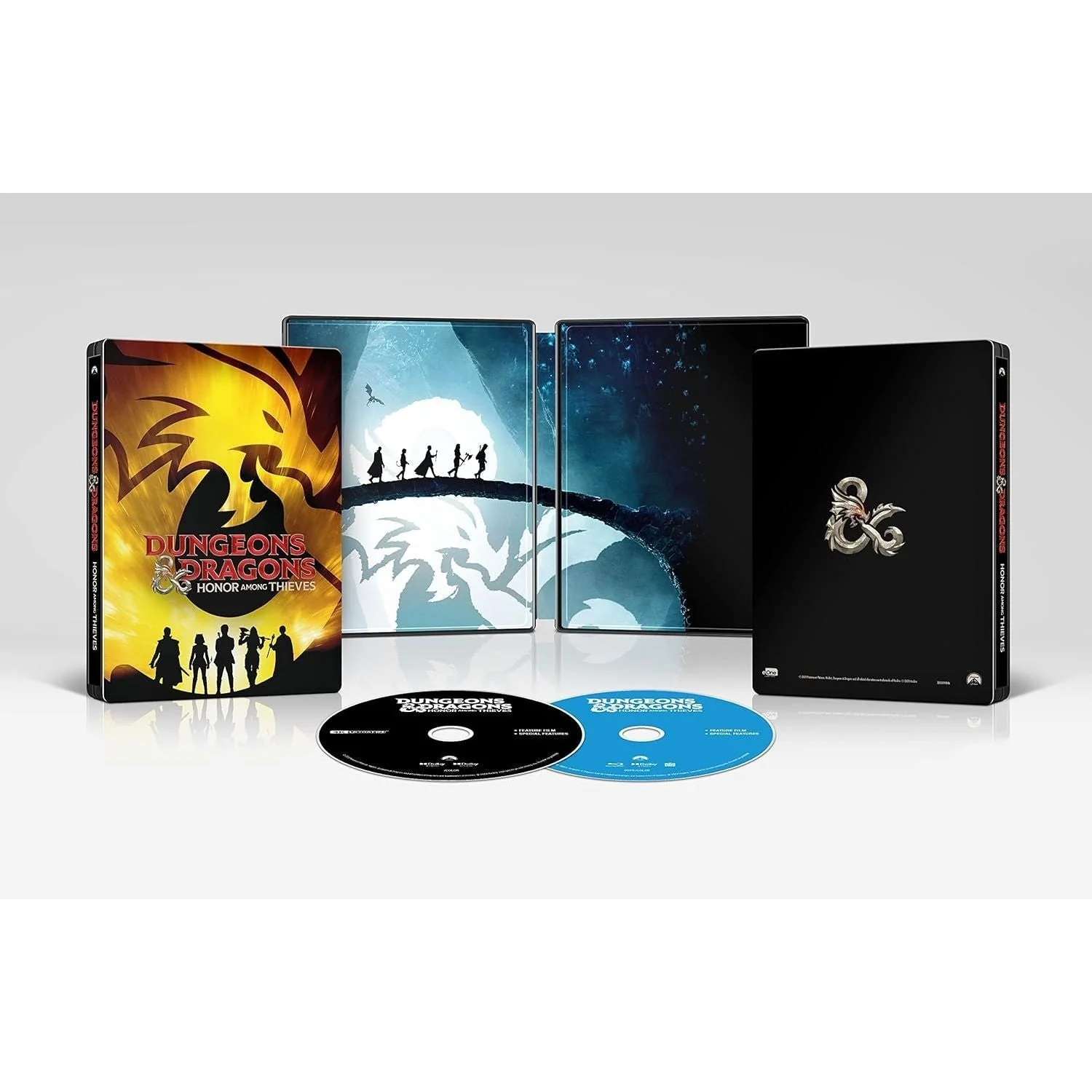 Dungeons & Dragons: Honor Among Thieves Steelbook 4K UHD + Blu-Ray + Digital (Paramount US)