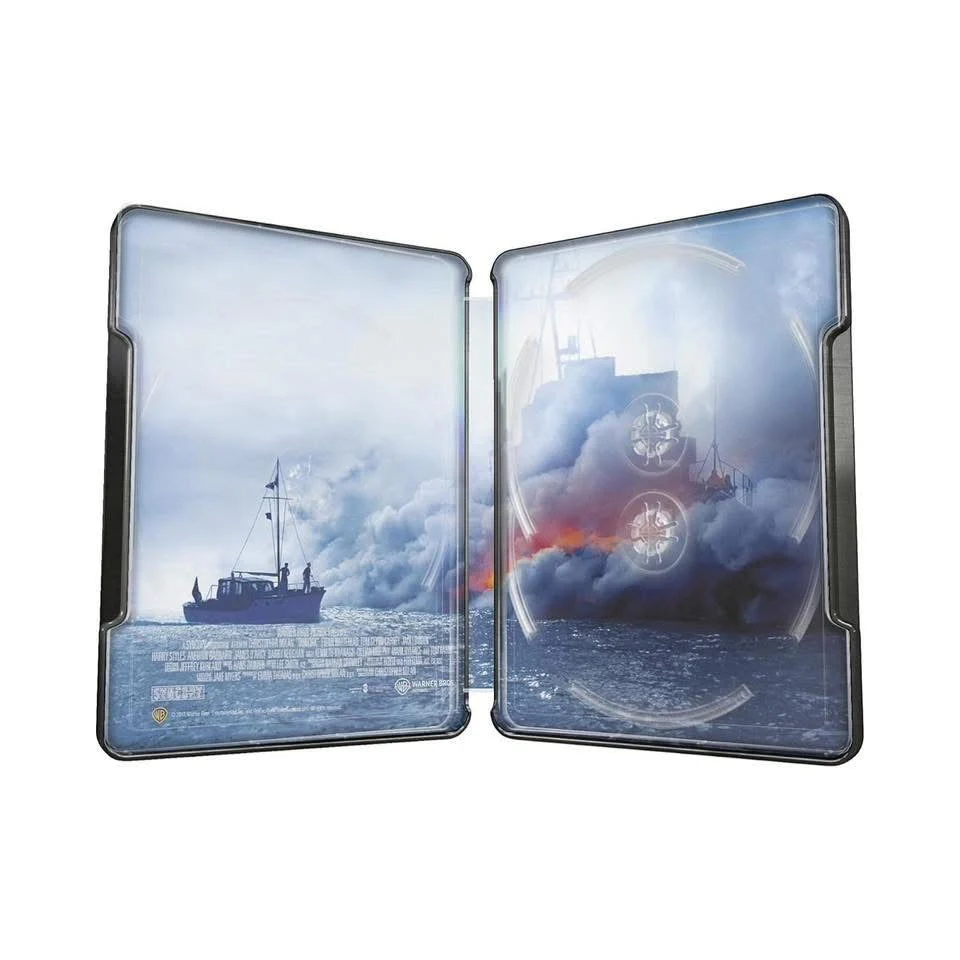 Dunkirk Limited Edition Steelbook (Warner Bros. UK) 4K UHD + Blu-Ray w/ Debossed Title [REGION FREE] - Image 2