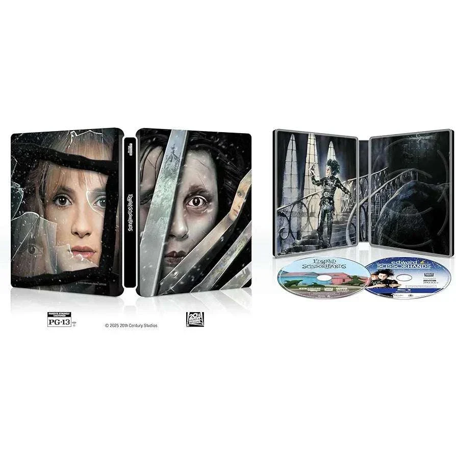 Edward Scissorhands 4K UHD + Blu-Ray (35th anniversary) Steelbook - Image 2