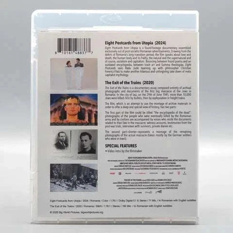Eight Postcards from Utopia + The Exit of the Trains Blu-Ray w/ Limited Edition Slipcover (Big World Pictures) - Image 4