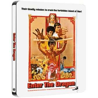 Enter The Dragon Limited Edition (UK) Steelbook 4K UHD + Blu-Ray (REGION FREE)