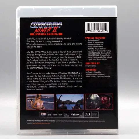 ETR Media - Commando Ninja 2: Invasion America Blu-Ray w/ Slipcover - Image 4