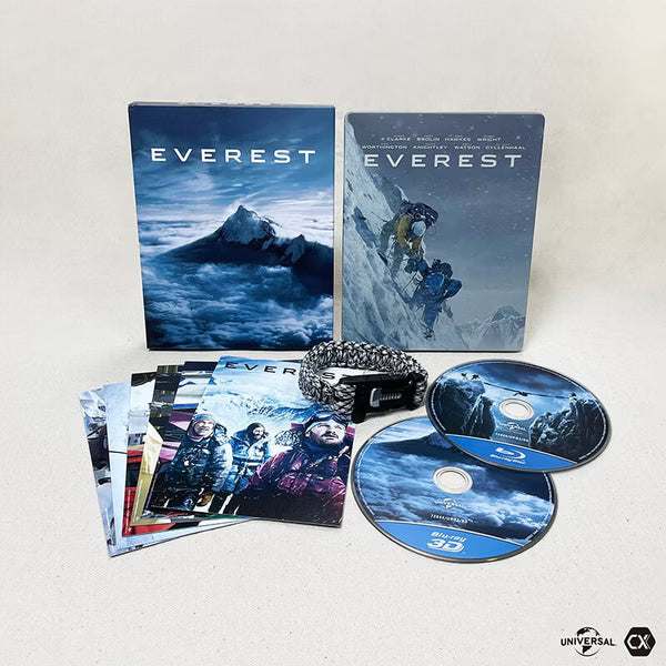Everest Blu-Ray + 3D Blu-Ray Limited Edition Full Slip w/ Steelbook + Extras (CX Media TW)
