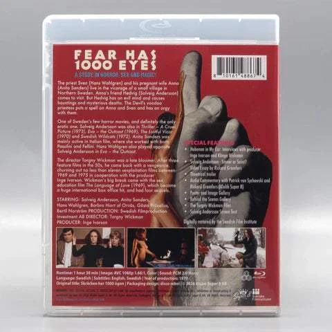 Fear Has 1,000 Eyes Blu-Ray w/ Limited Edition Slipcover (Klubb Super 8) - Image 4