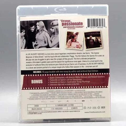 Film Movement - A Life In Dirty Movies Blu-Ray w/ Slipcover - Image 4