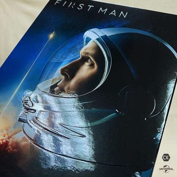 First Man 4K UHD + Blu-Ray Limited Edition Full Slip w/ Steelbook + Extras (CX Media TW) - Image 10