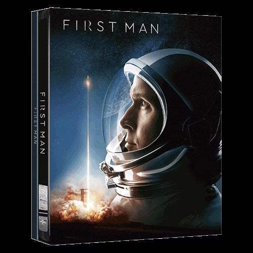 First Man 4K UHD + Blu-Ray Limited Edition Full Slip w/ Steelbook + Extras (CX Media TW) - Image 2