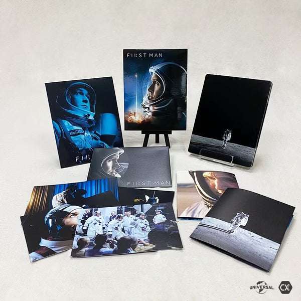 First Man 4K UHD + Blu-Ray Limited Edition Full Slip w/ Steelbook + Extras (CX Media TW) - Image 3