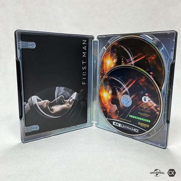 First Man 4K UHD + Blu-Ray Limited Edition Full Slip w/ Steelbook + Extras (CX Media TW) - Image 7