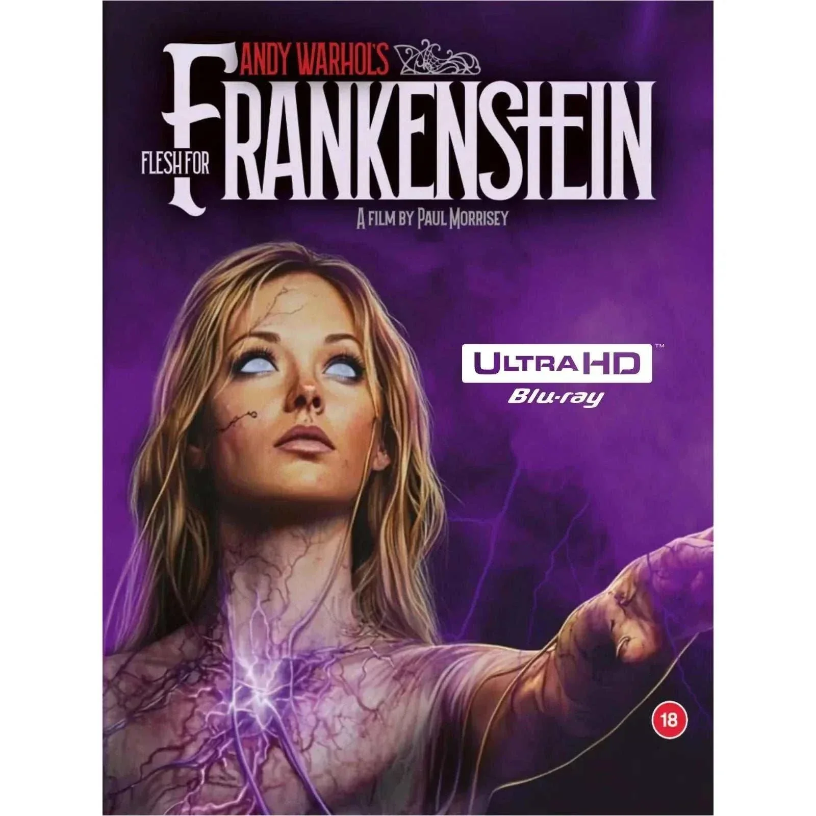 Flesh For Frankenstein (1973) Limited Edition 4K UHD w/ Numbered Slipcover + Extras (Screenbound UK)