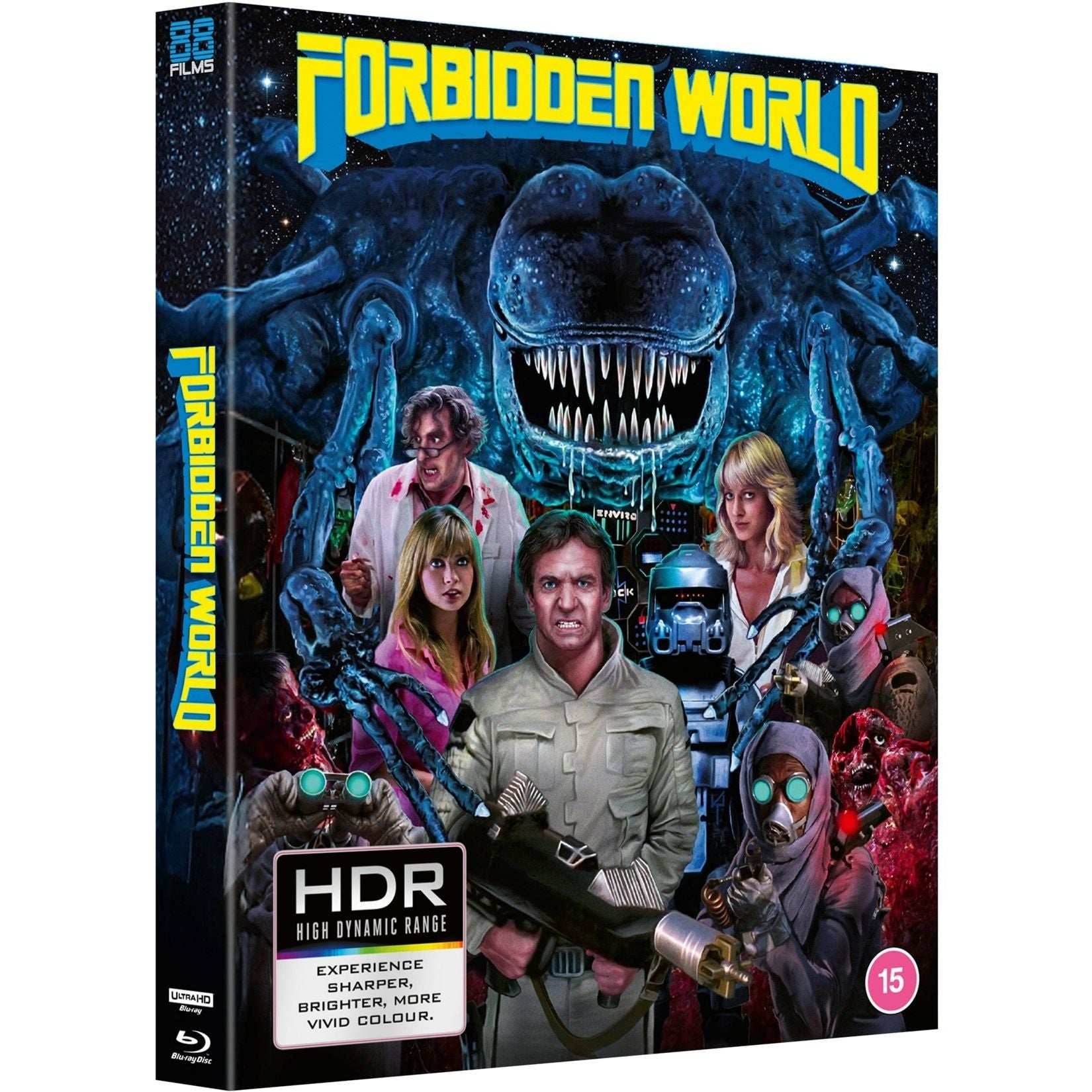 Forbidden World 4K UHD + Blu-Ray w/ Slipcover (88 Films UK) [REGION FREE/REGION B]