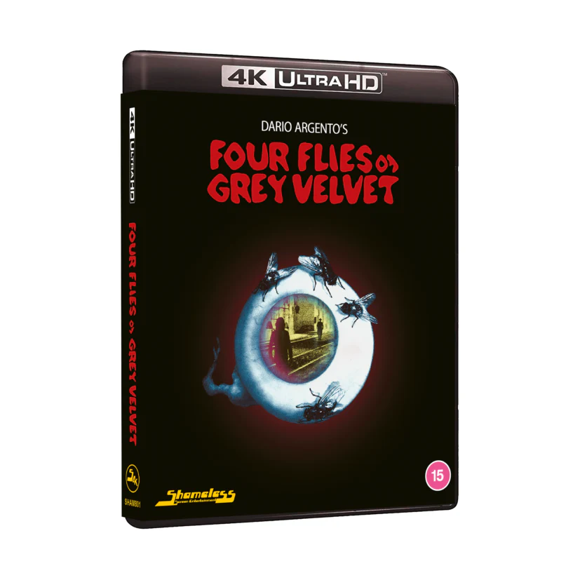 Four Flies On Grey Velvet Limited Collectors Edition 4K UHD (Shameless UK) w/ Slipcover + Extras - Image 6