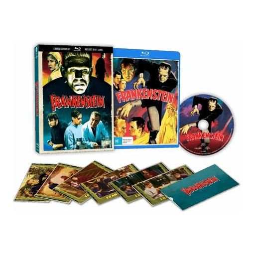 Frankenstein (1931) - Blu-Ray Limited Edition 3D Lenticular Hardcase + Art Cards (Via Vision) [REGION B]