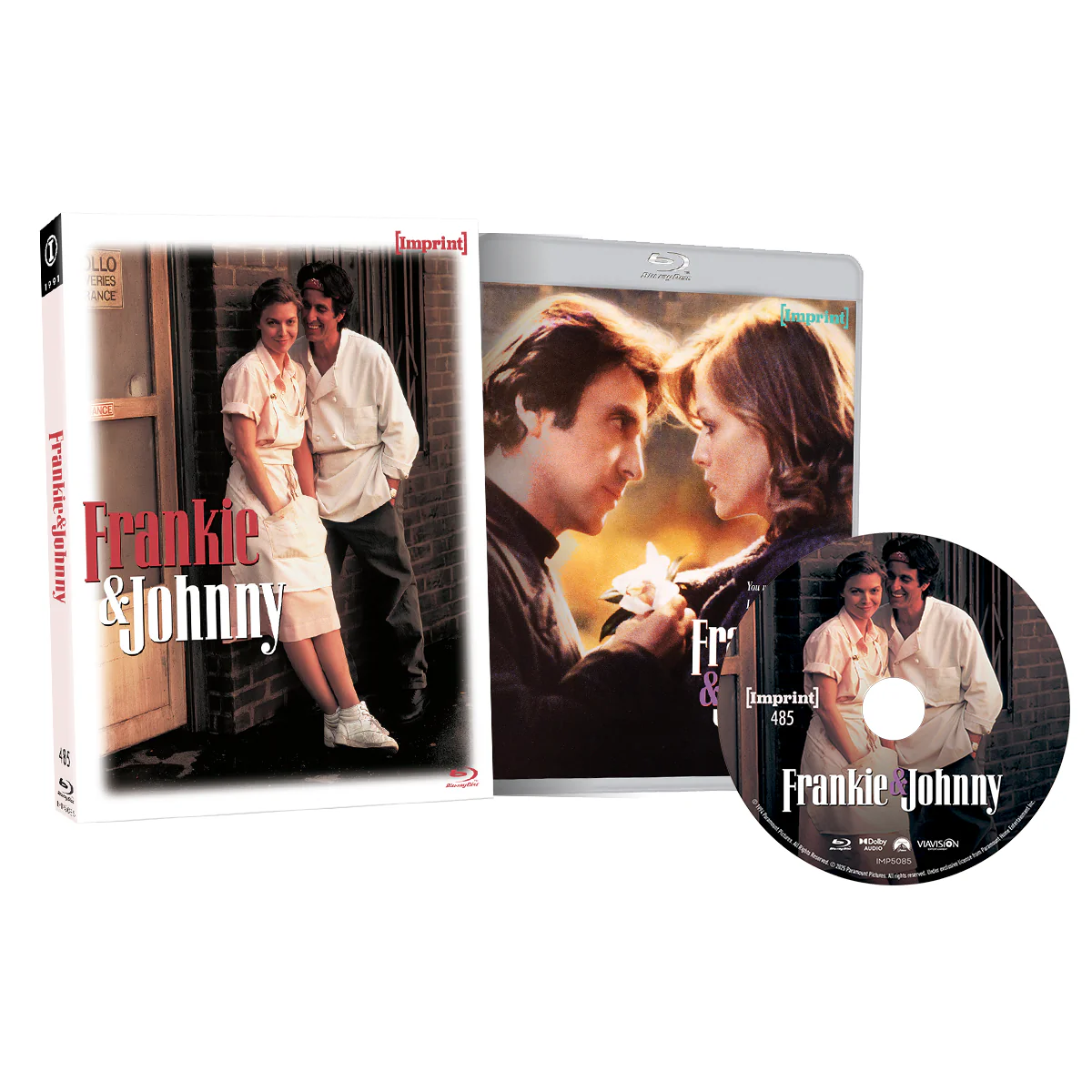 Frankie and Johnny (1991) Blu-Ray w/ Limited Edition Slipcover (Imprint Films) [REGION FREE]
