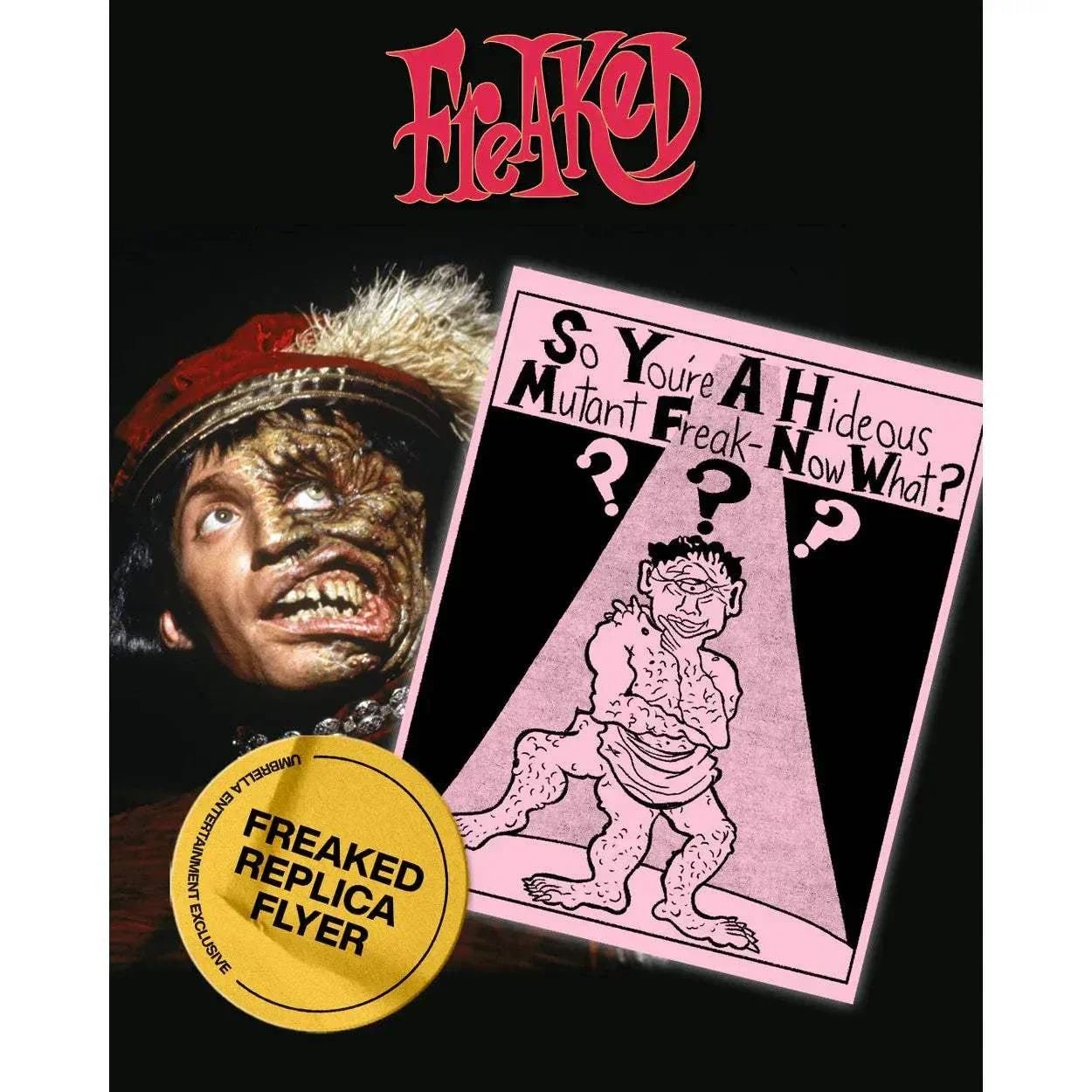 Freaked (1993) 4K UHD & 2 Blu-ray Collector's Edition w/ Rigid Slipcase + Extras (Umbrella Entertainment) [REGION FREE] - Image 11