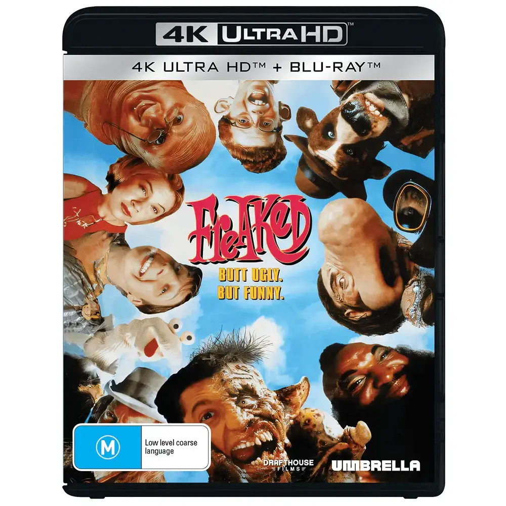 Freaked (1993) 4K UHD & 2 Blu-Ray w/ Limited Edition Slipcover (Umbrella Entertainment) [REGION FREE] - Image 4