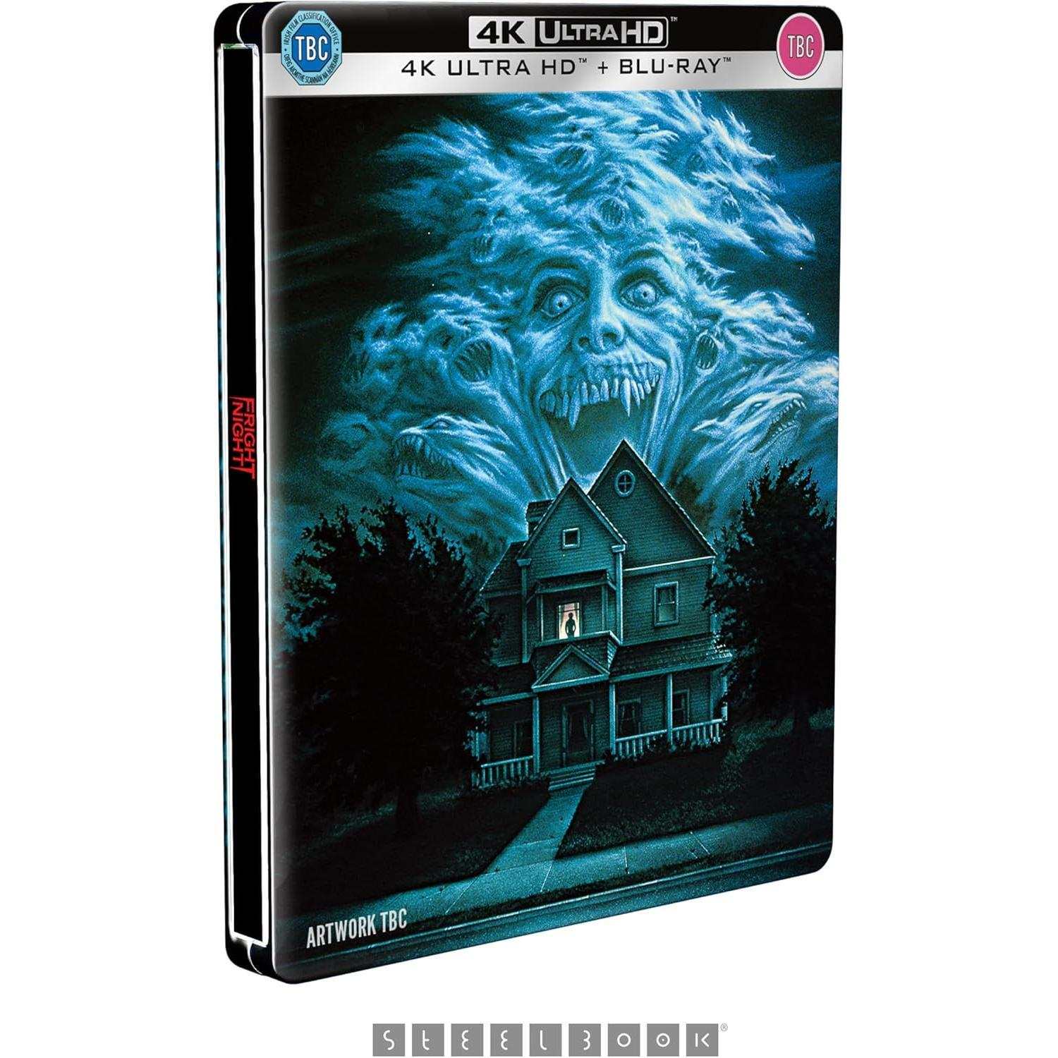 Fright Night (UK) Limited Edition Steelbook 4K Ultra HD + Blu-Ray (REGION FREE)