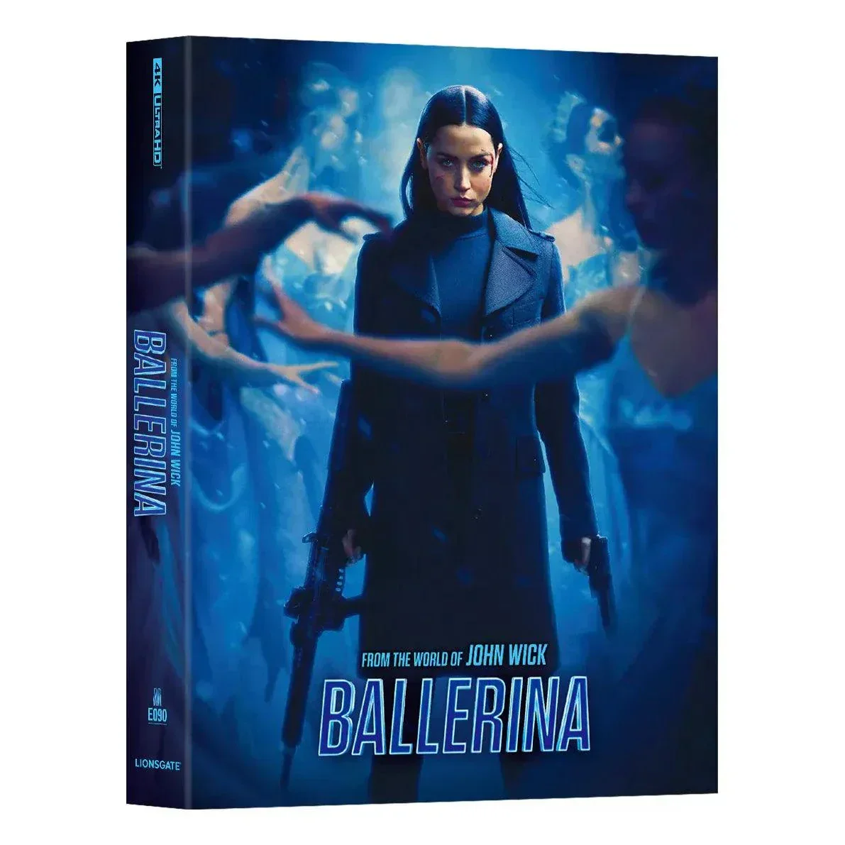 From the World of John Wick: Ballerina [DOUBLE LENTICULAR - A] Steelbook 4K UHD + Blu-Ray (Manta Lab ME #90)