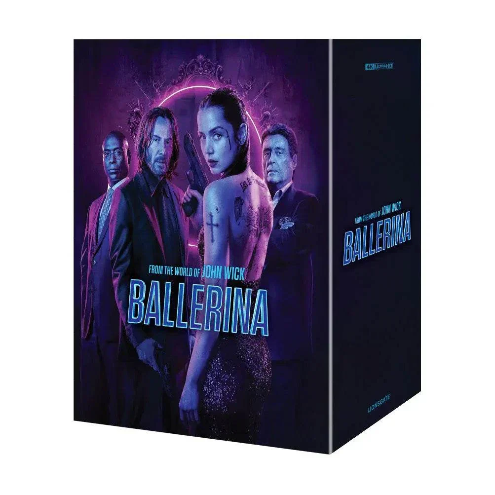 From the World of John Wick: Ballerina [ONE-CLICK] Steelbook 4K UHD + Blu-Ray (Manta Lab ME #90)