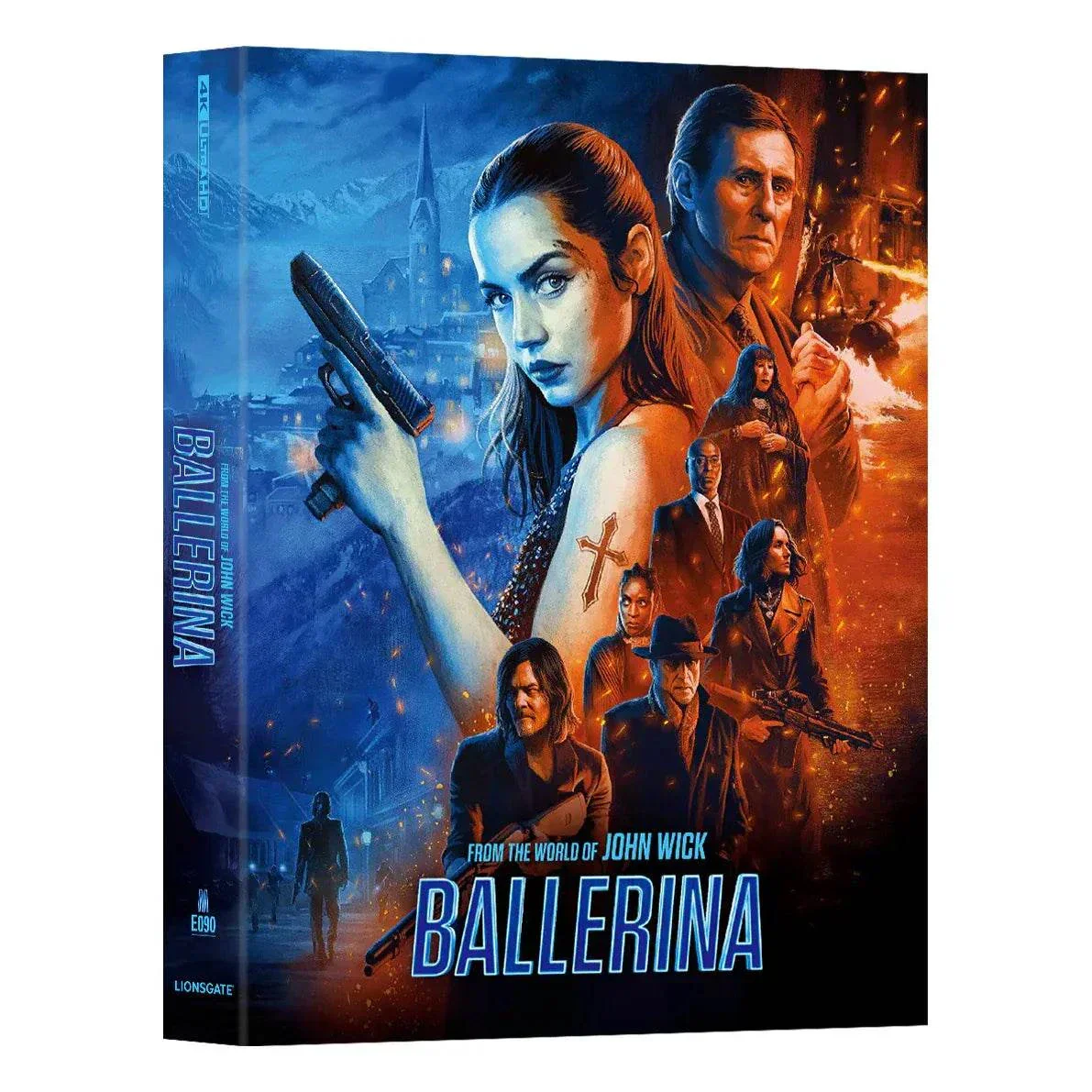 From the World of John Wick: Ballerina [ONE-CLICK] Steelbook 4K UHD + Blu-Ray (Manta Lab ME #90) - Image 12
