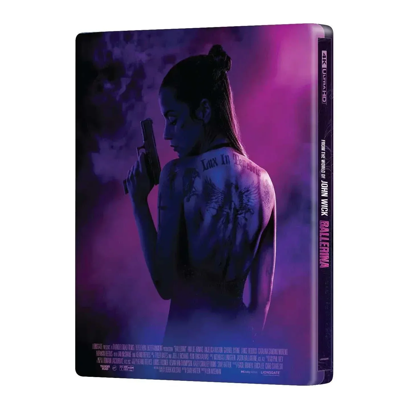 From the World of John Wick: Ballerina [ONE-CLICK] Steelbook 4K UHD + Blu-Ray (Manta Lab ME #90) - Image 5