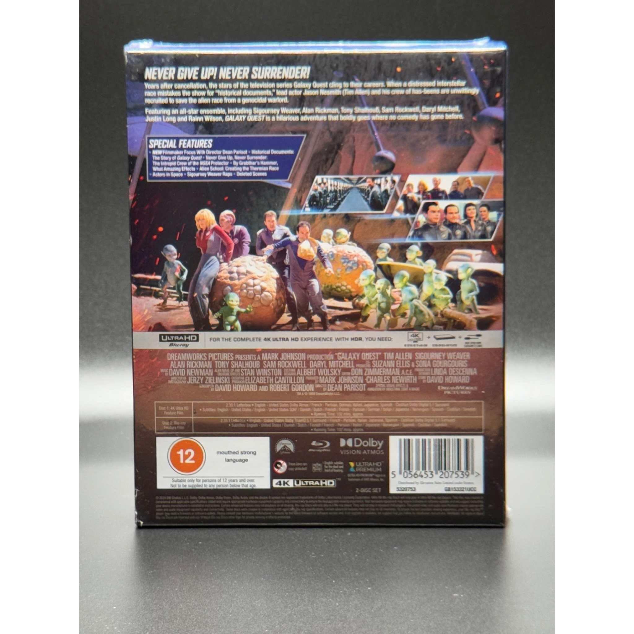 Galaxy Quest Limited Edition Steelbook Collectors Edition 4K Ultra HD + Blu-Ray w/ Rigid Slipcase + Extras - Image 7
