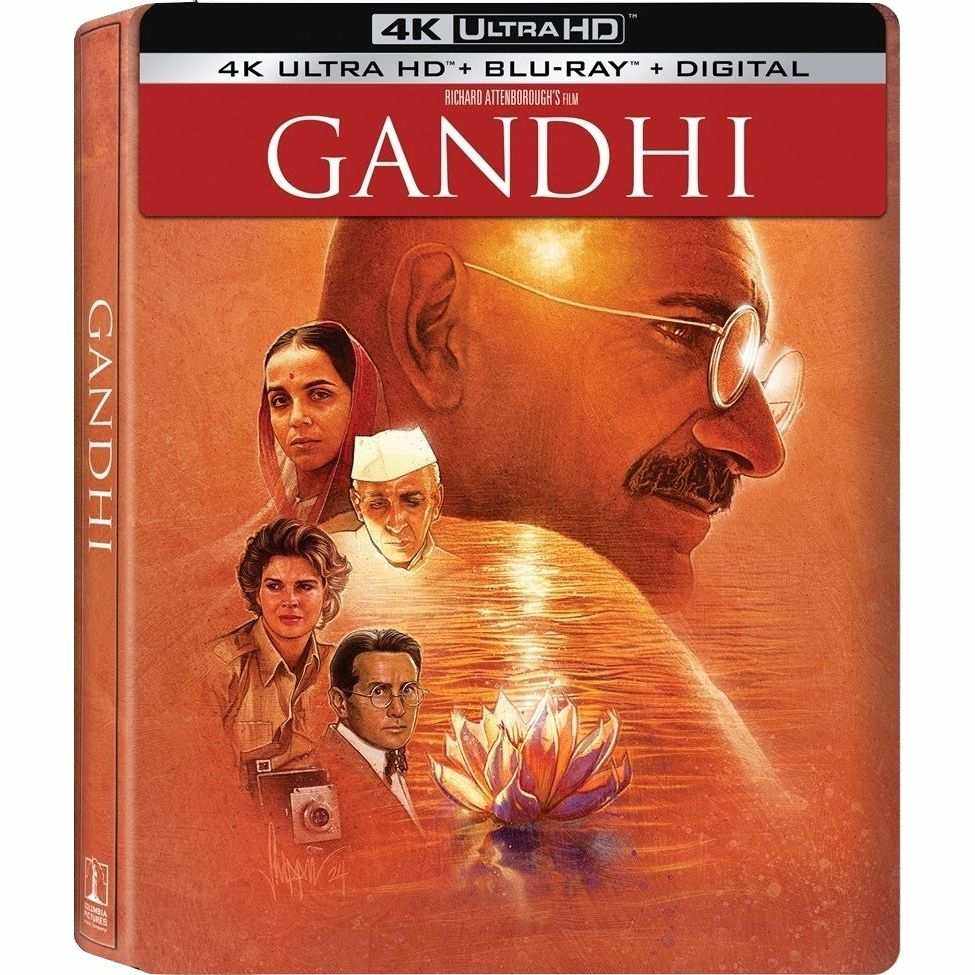 Gandhi Limited Edition 4-Disc 4K UHD + Blu-Ray Steelbook