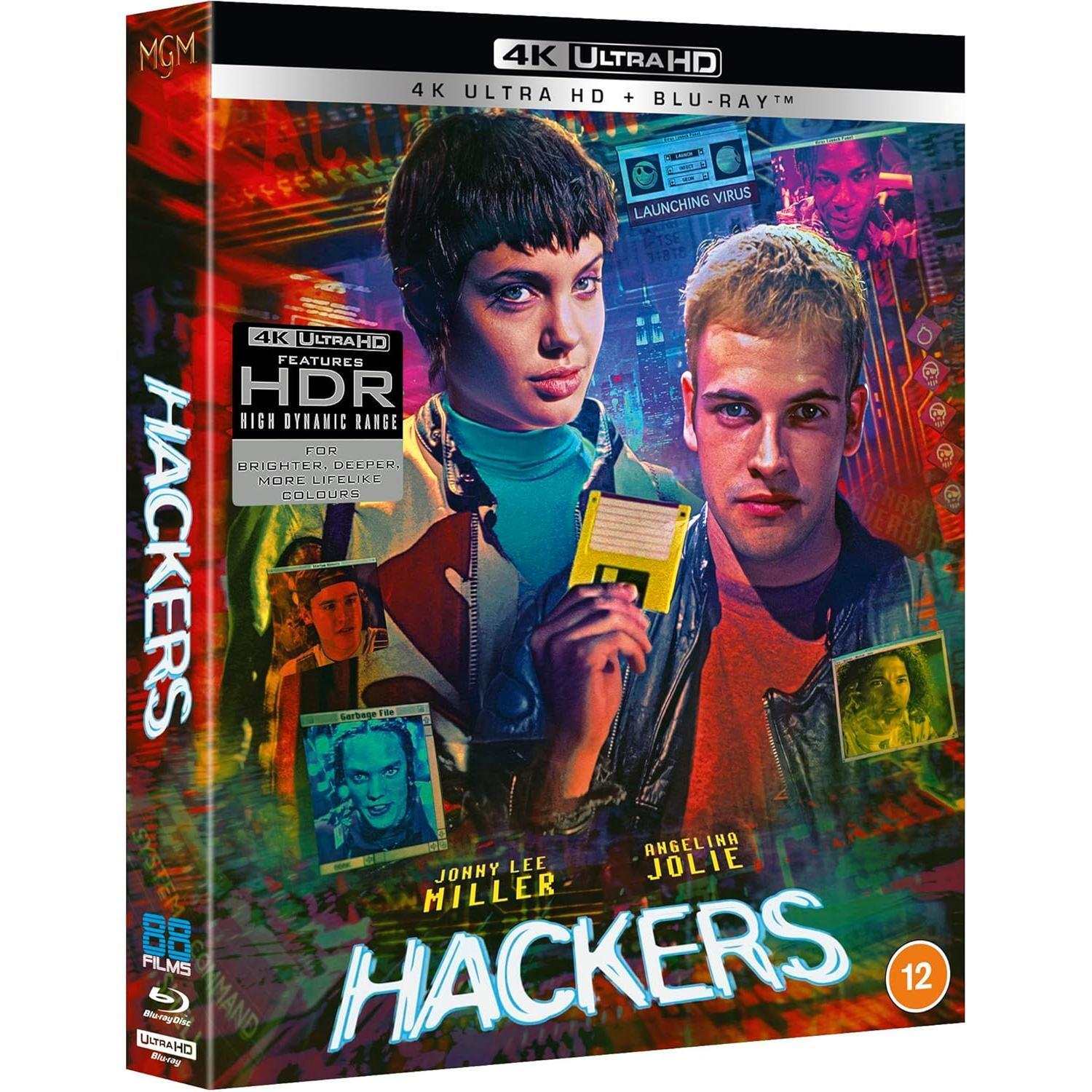 Hackers Deluxe Limited Edition 4K Ultra HD + Blu-Ray w/ Slipcase + Extras (REGION FREE/REGION B)