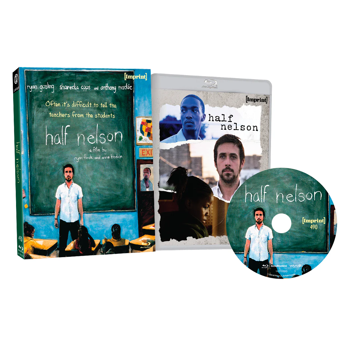 Half Nelson (2006) Blu-Ray w/ Limited Edition Slipcover (Imprint Films) [REGION FREE]