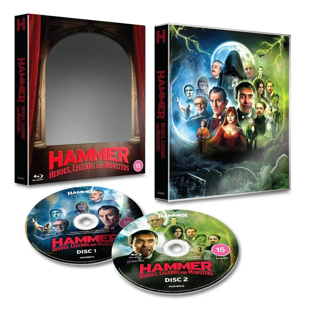 Hammer - Heroes Legends Monsters Limited Collector's Edition Blu-Ray w/ Slipcover (Hammer Films) [REGION FREE] - Image 2