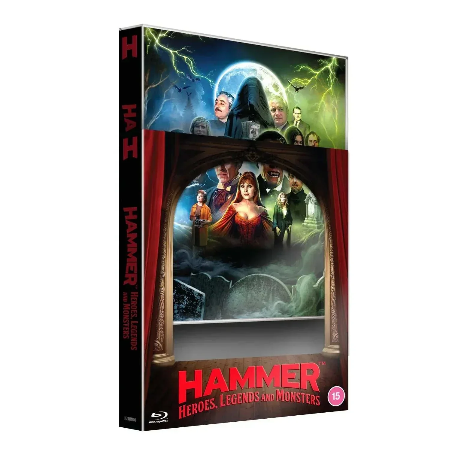 Hammer - Heroes Legends Monsters Limited Collector's Edition Blu-Ray w/ Slipcover (Hammer Films) [REGION FREE] - Image 3
