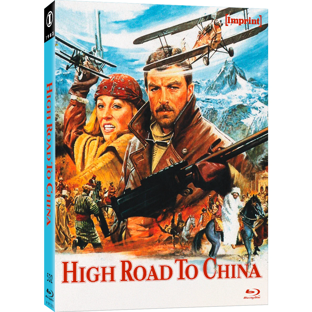 High Road To China (1983) Blu-ray w/ Limited Edition Slipcover (Imprint Films) [REGION FREE] - Image 2