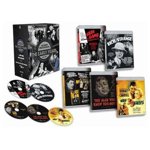 Hitchcock: The Early Years - Volume One (1931 - 1935) Blu-Ray Limited Edition 5-Disc Hardbox (Imprint Films) [REGION FREE] - Image 2